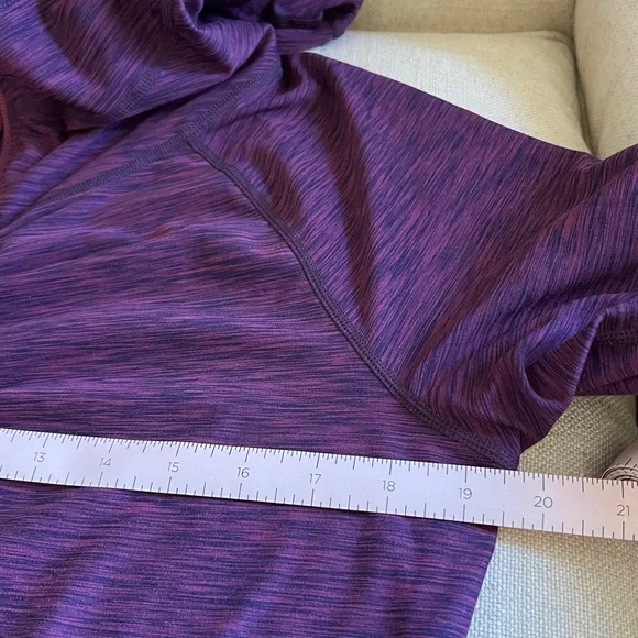 Prana Heathered Purple Jacket - Picture 7 of 8